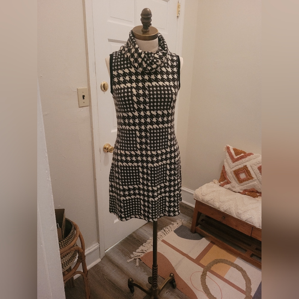 Cowl neck dress